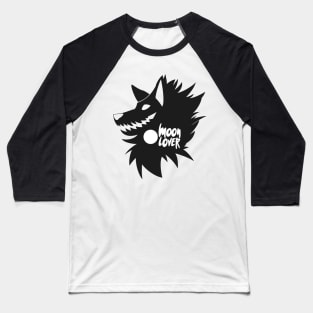 Moon Lover (Dark) Baseball T-Shirt